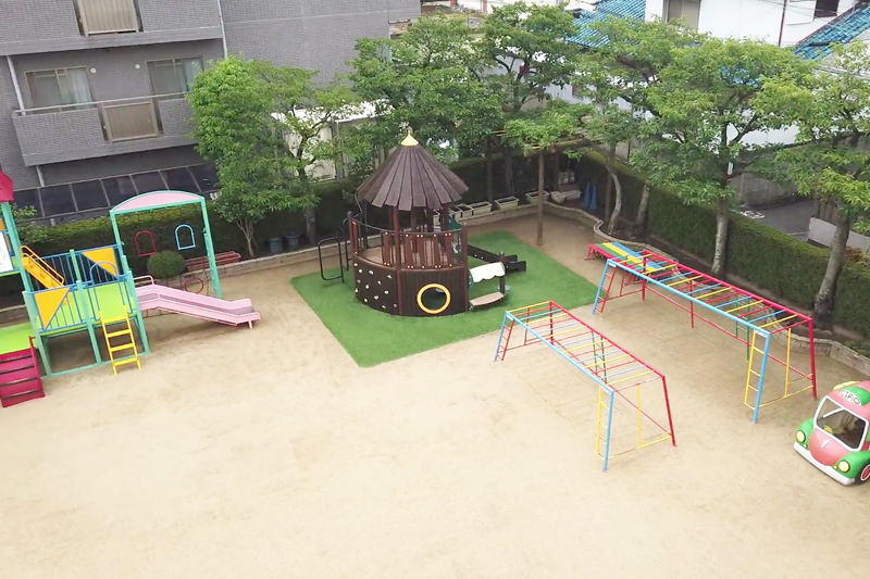 武庫東からたち幼稚園園庭