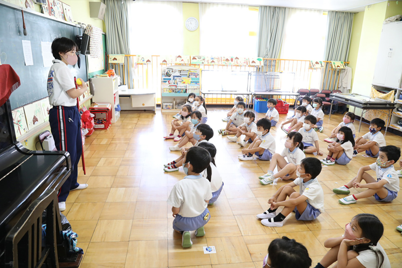 武庫東からたち幼稚園保育室