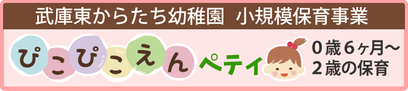 ぴこぴこえん　0歳6ヶ月～2歳までのお子様をお預かりしています