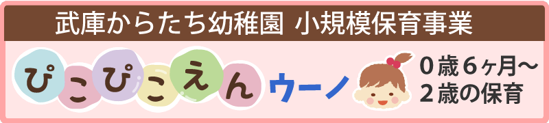 ぴこぴこえん　0歳6ヶ月～2歳までのお子様をお預かりしています