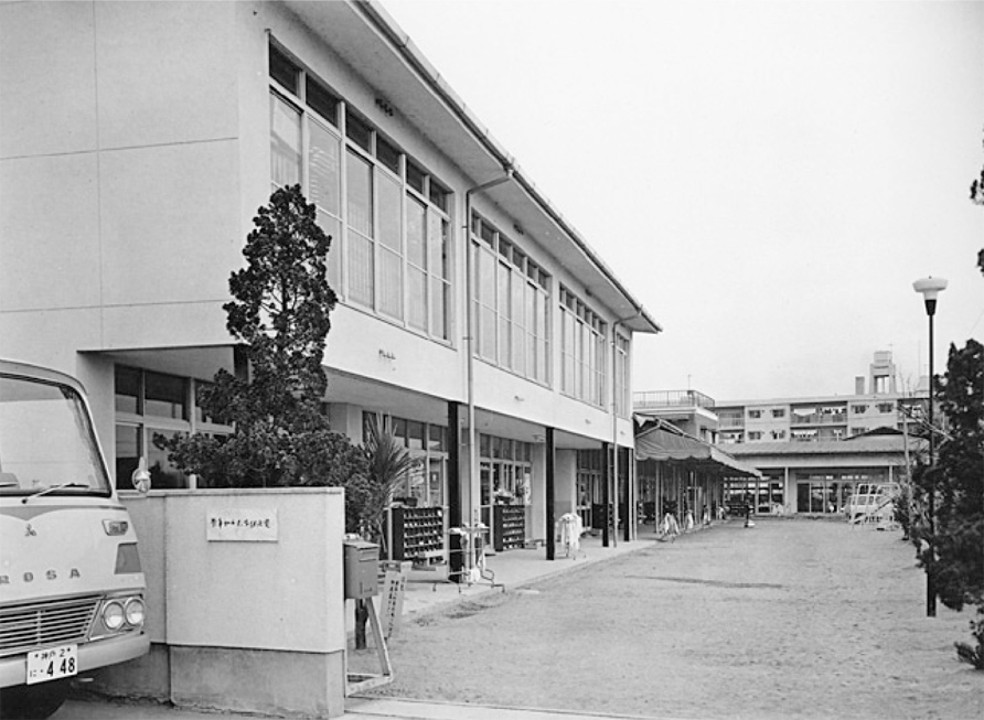 旧武庫からたち幼稚園園舎の全景